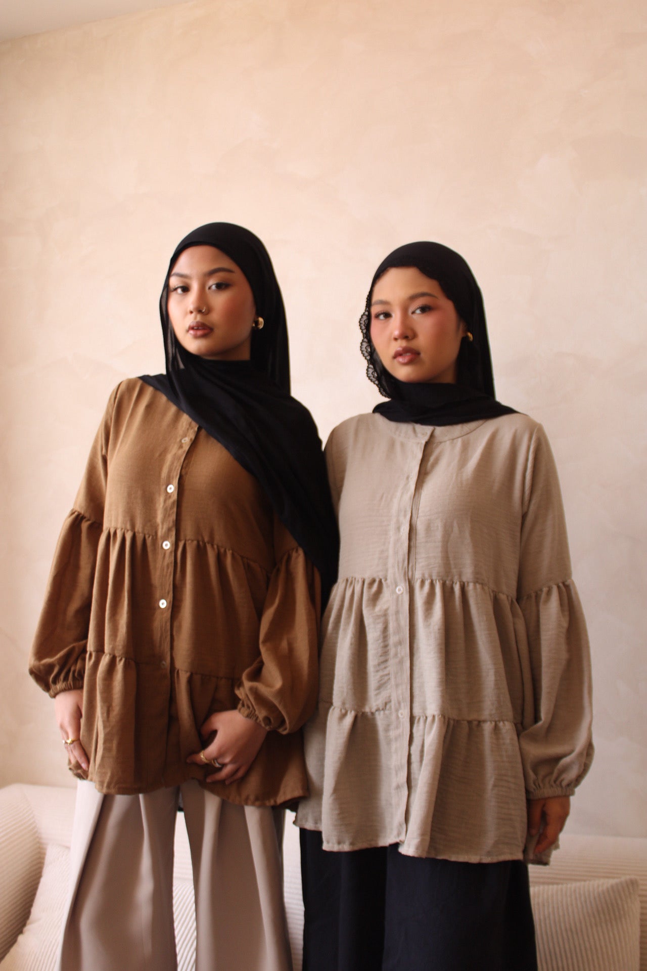 The Adora Tunic/Top - Natural Linen