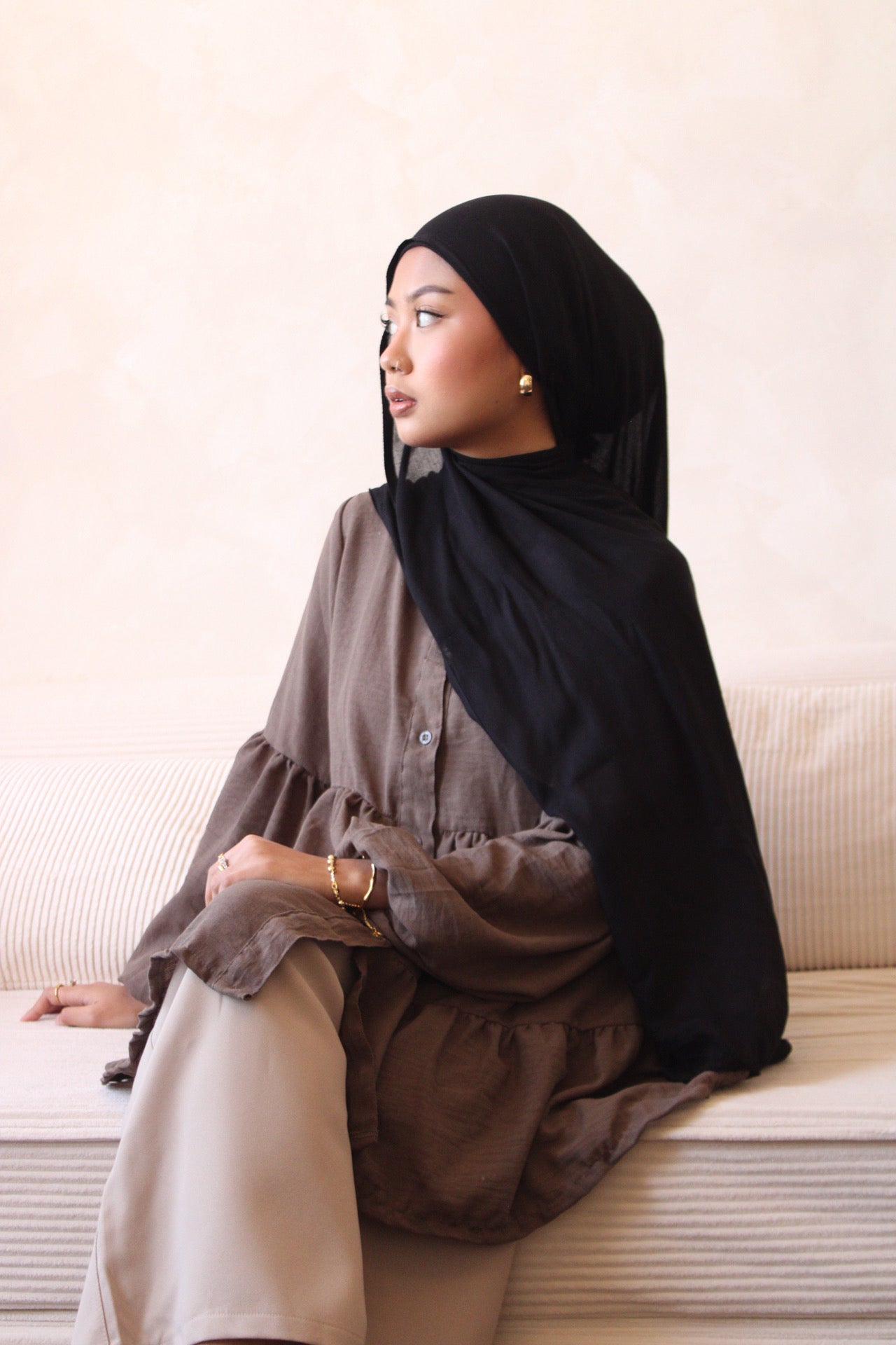 The Adora Tunic/Top - Natural Linen